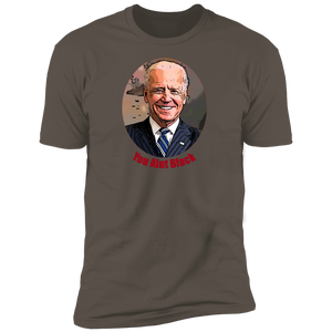 Joe Biden You Aint Black Men's Short Sleeve T-Shirt