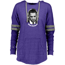 Load image into Gallery viewer, Barack Obama Ladies Hooded Low Key Pullover