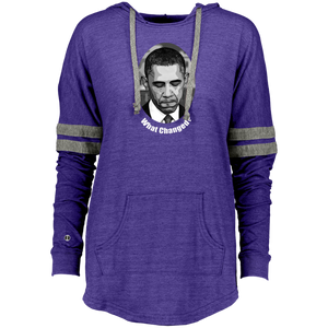 Barack Obama Ladies Hooded Low Key Pullover