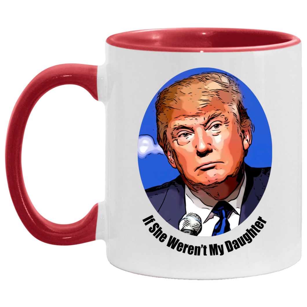 Donald Trump Daughter Accent Coffee Mug