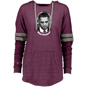 Barack Obama Ladies Hooded Low Key Pullover