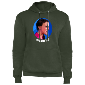 Greta Thunberg Men's Fleece Pullover Hoodie