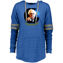 Load image into Gallery viewer, Bernie Sanders Ladies Hooded Low Key Pullover