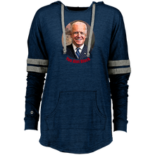 Load image into Gallery viewer, Joe Biden You Aint Black Ladies Hooded Low Key Pullover