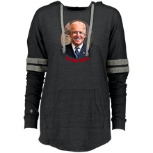 Load image into Gallery viewer, Joe Biden You Aint Black Ladies Hooded Low Key Pullover