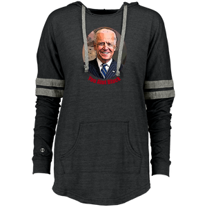 Joe Biden You Aint Black Ladies Hooded Low Key Pullover